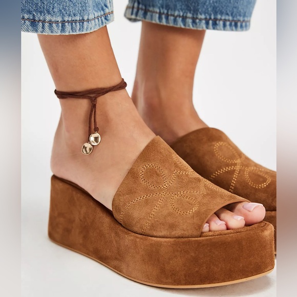 Free People Shoes - New Free People Haven Western Flatform Sandals
